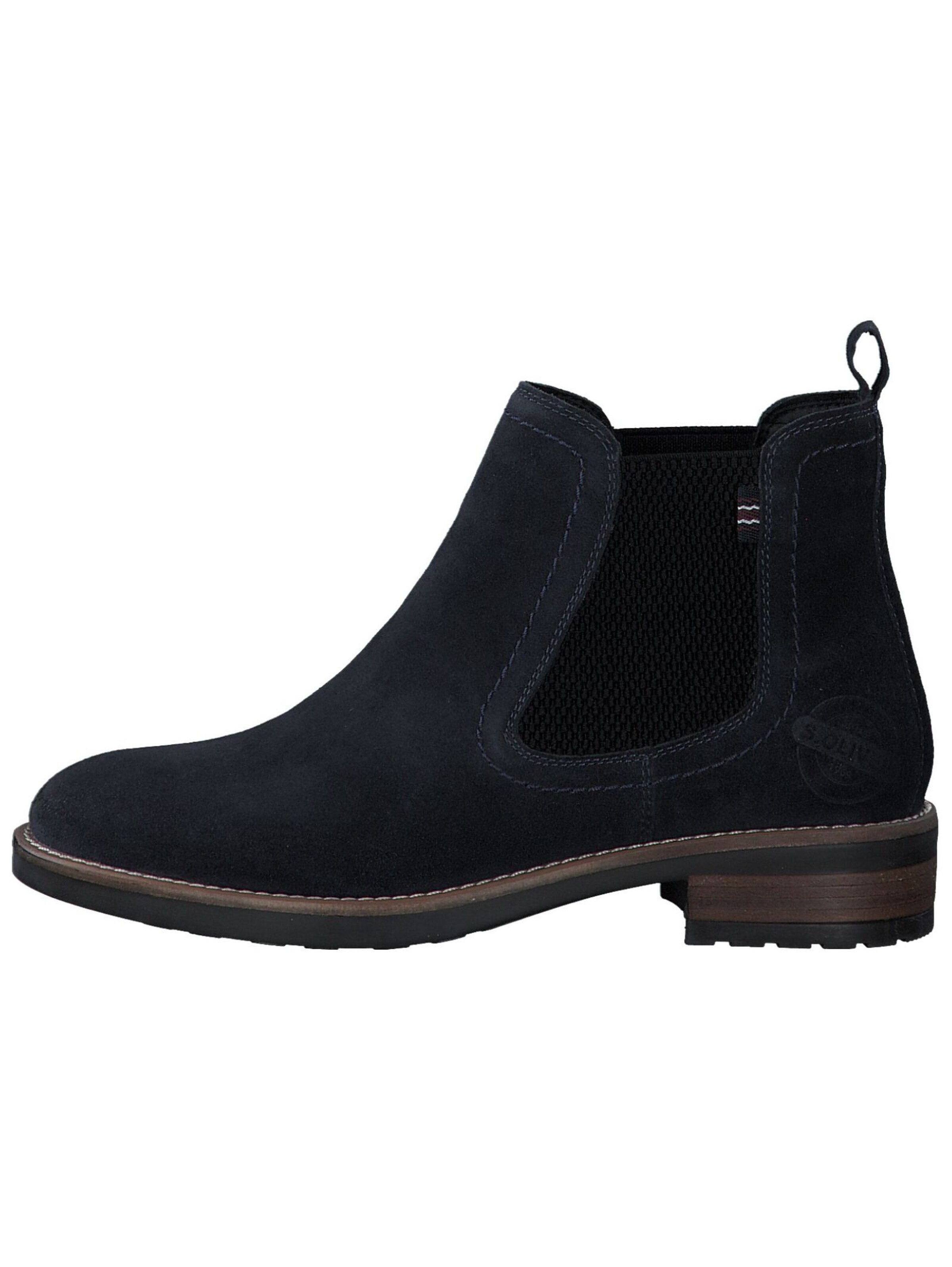 s.Oliver Chelsea boots in Blauw