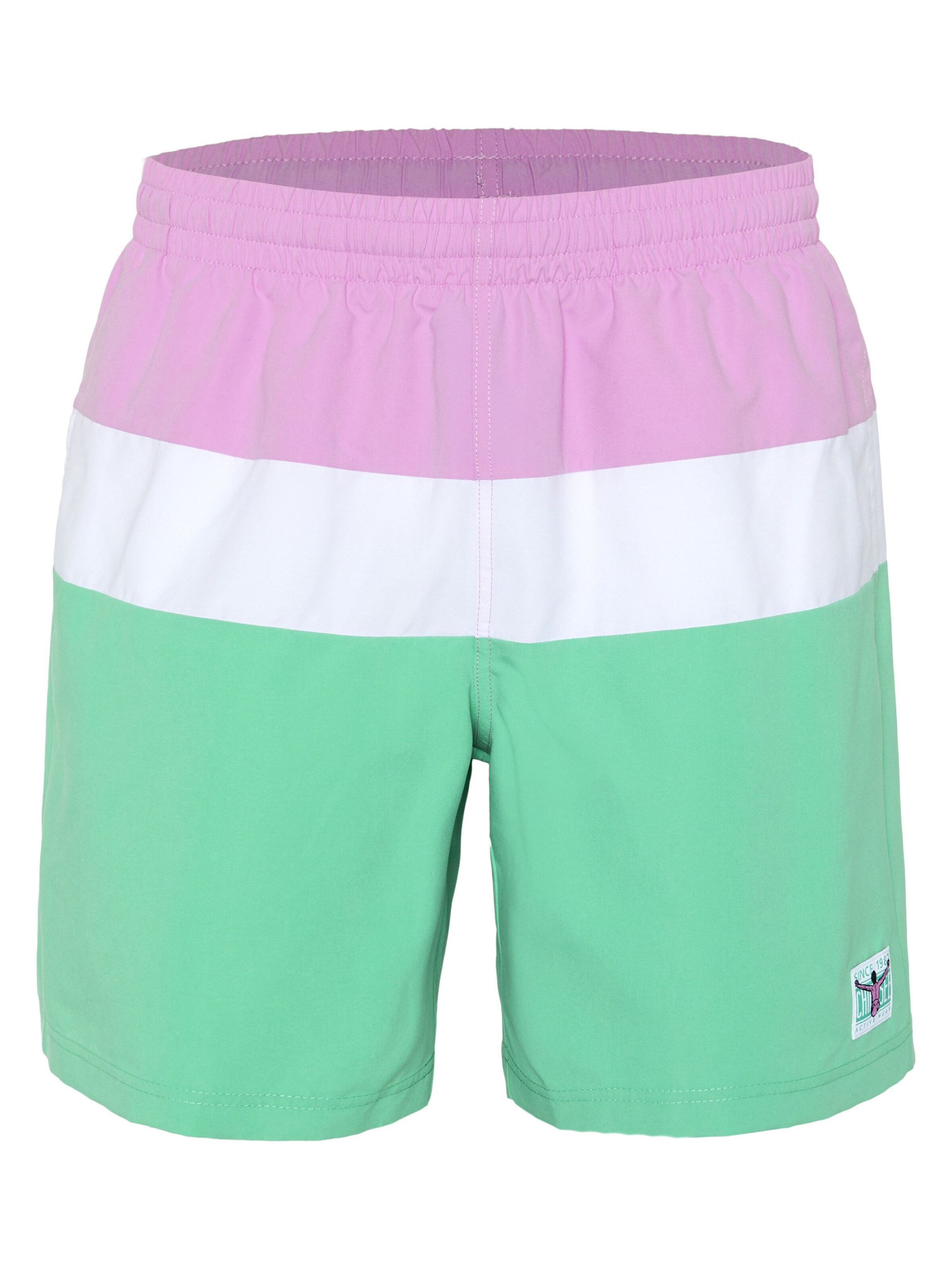 CHIEMSEE Swim Trunks in Green: front