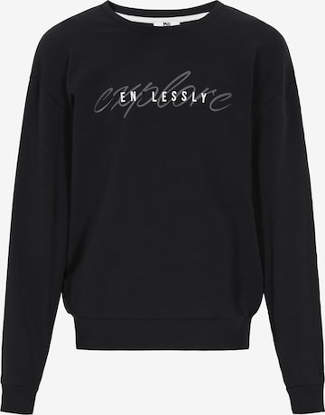 MO Collegepaita 'Back To School' värissä musta: etupuoli