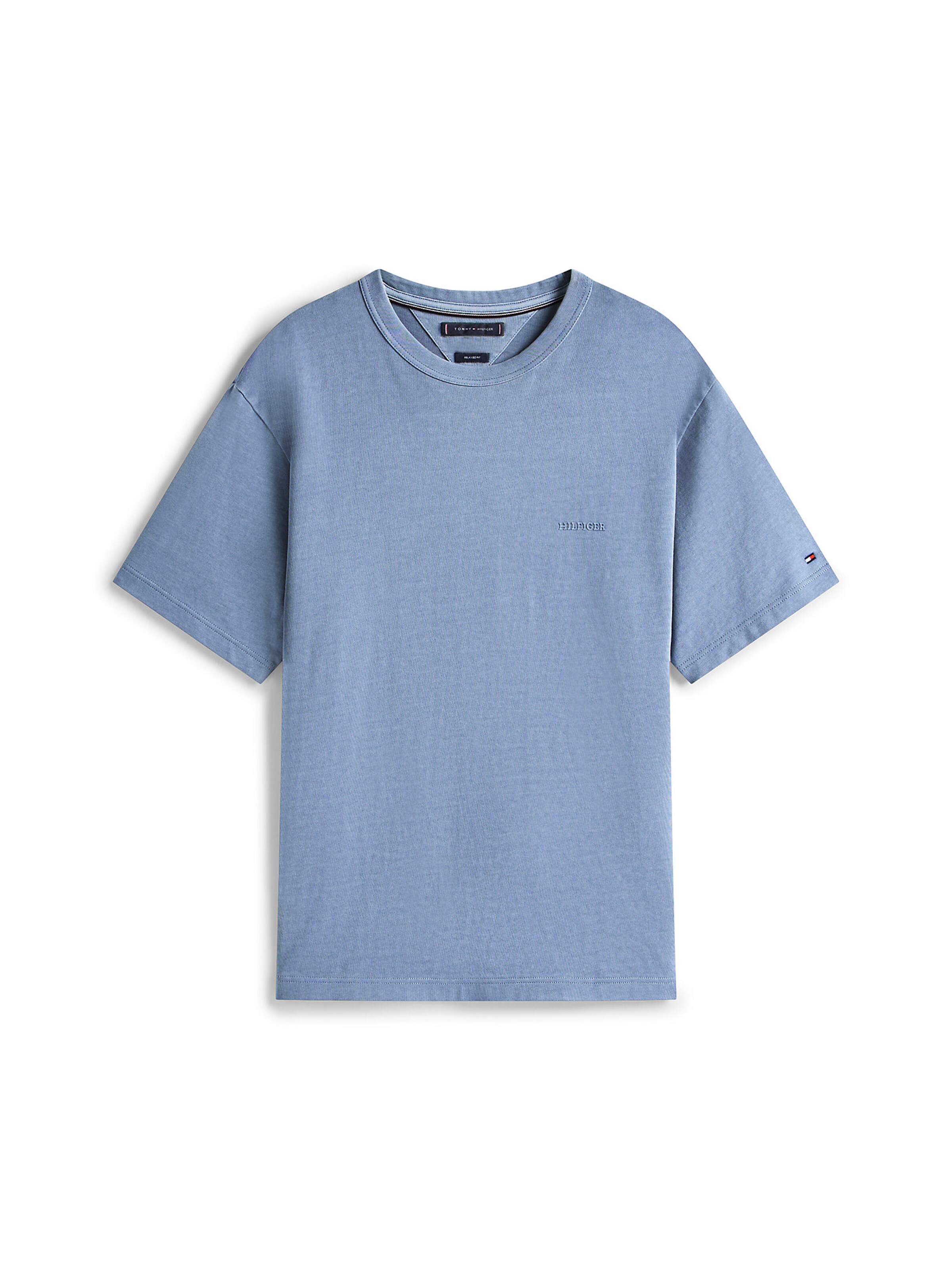 TOMMY HILFIGER T-Shirt in Blau: Vorderseite