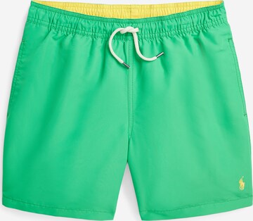 Polo Ralph Lauren Zwemshorts 'TRAVLR' in Groen: voorkant