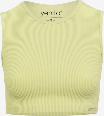 Yenita Sporttop in Groen: voorkant