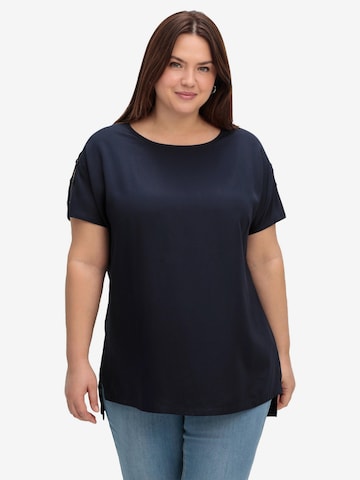 SHEEGO Tunic in Blue: front