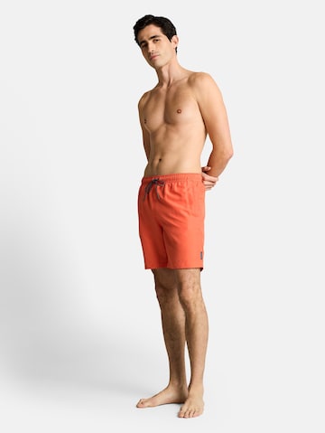 TOM TAILOR Zwemshorts in Oranje