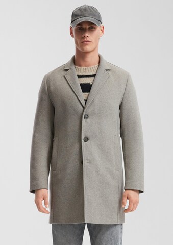 Manteau mi-saison QS en gris : devant