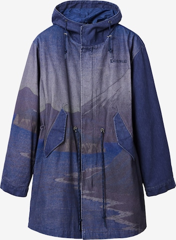 Parka mi-saison 'Hayden' Desigual en bleu : devant