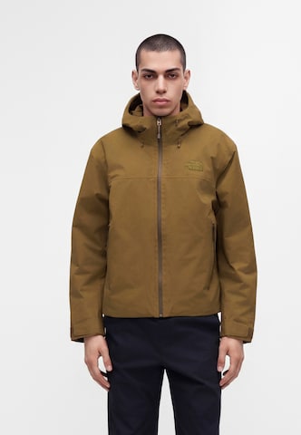 THE NORTH FACE Tussenjas 'RANGE' in Groen: voorkant