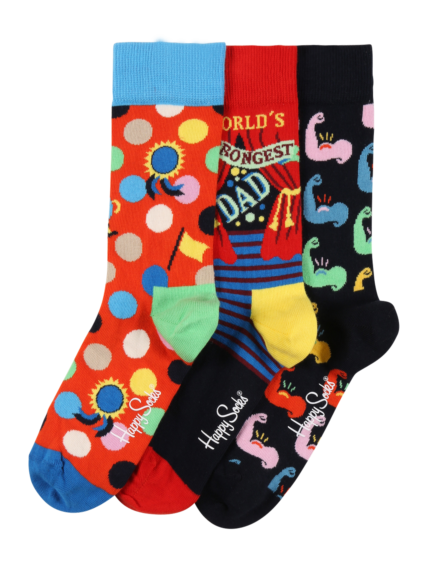 Happy Socks Skarpety Father´s Day w kolorze Mieszane Kolorym 