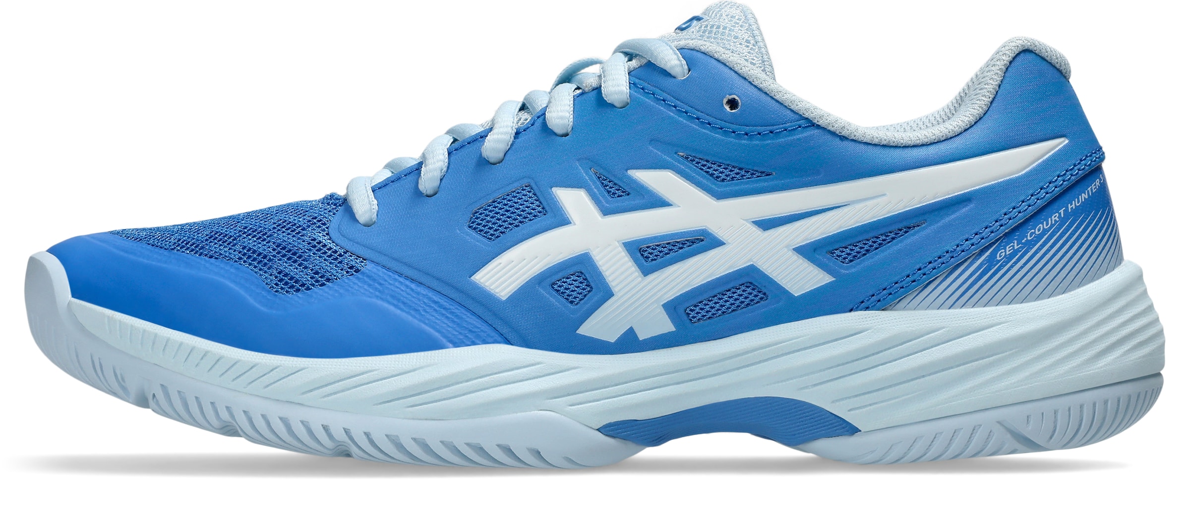 ASICS Sportschuh 'Court Hunter 3' in Blau: Vorderseite