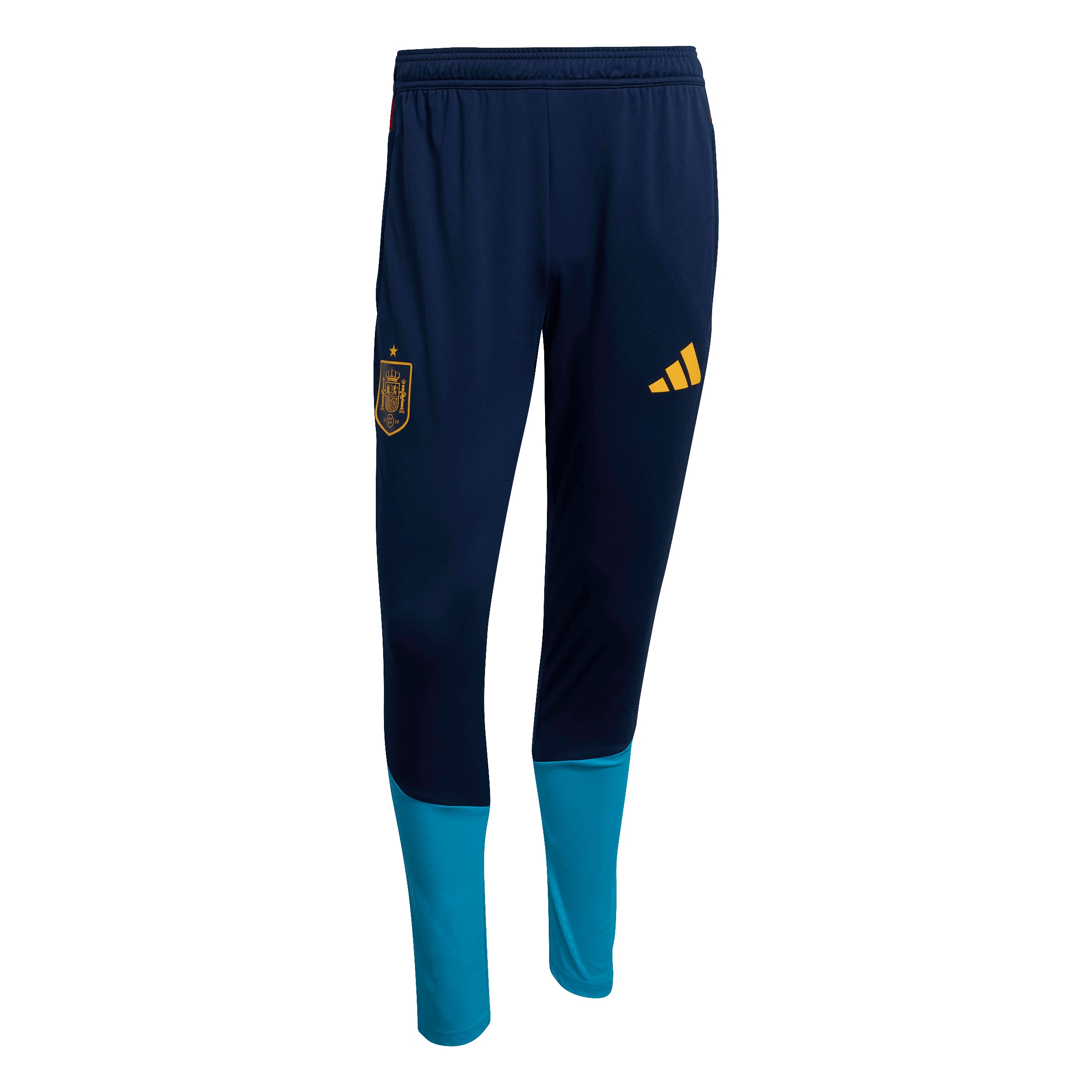 ADIDAS PERFORMANCE Slimfit Sportbroek 'Spanien 26 Tiro' in Blauw: voorkant