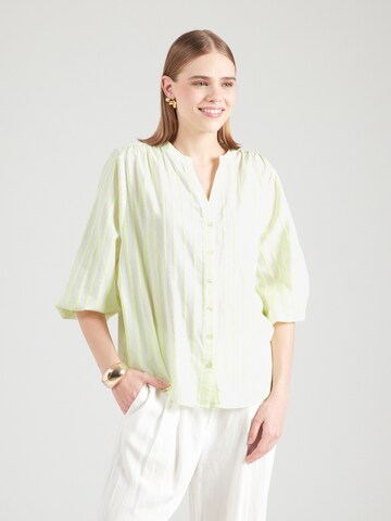 Emily Van Den Bergh Bluse i grøn: forside