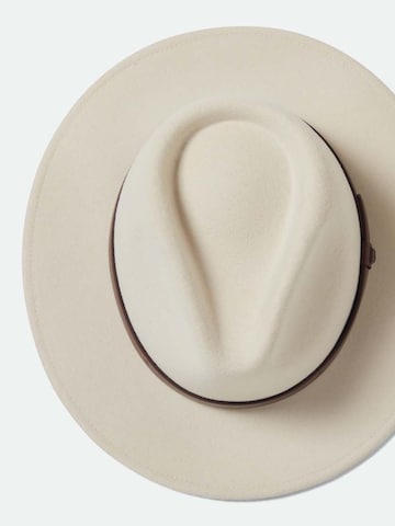 Brixton Hatt 'MESSER FEDORA' i vit