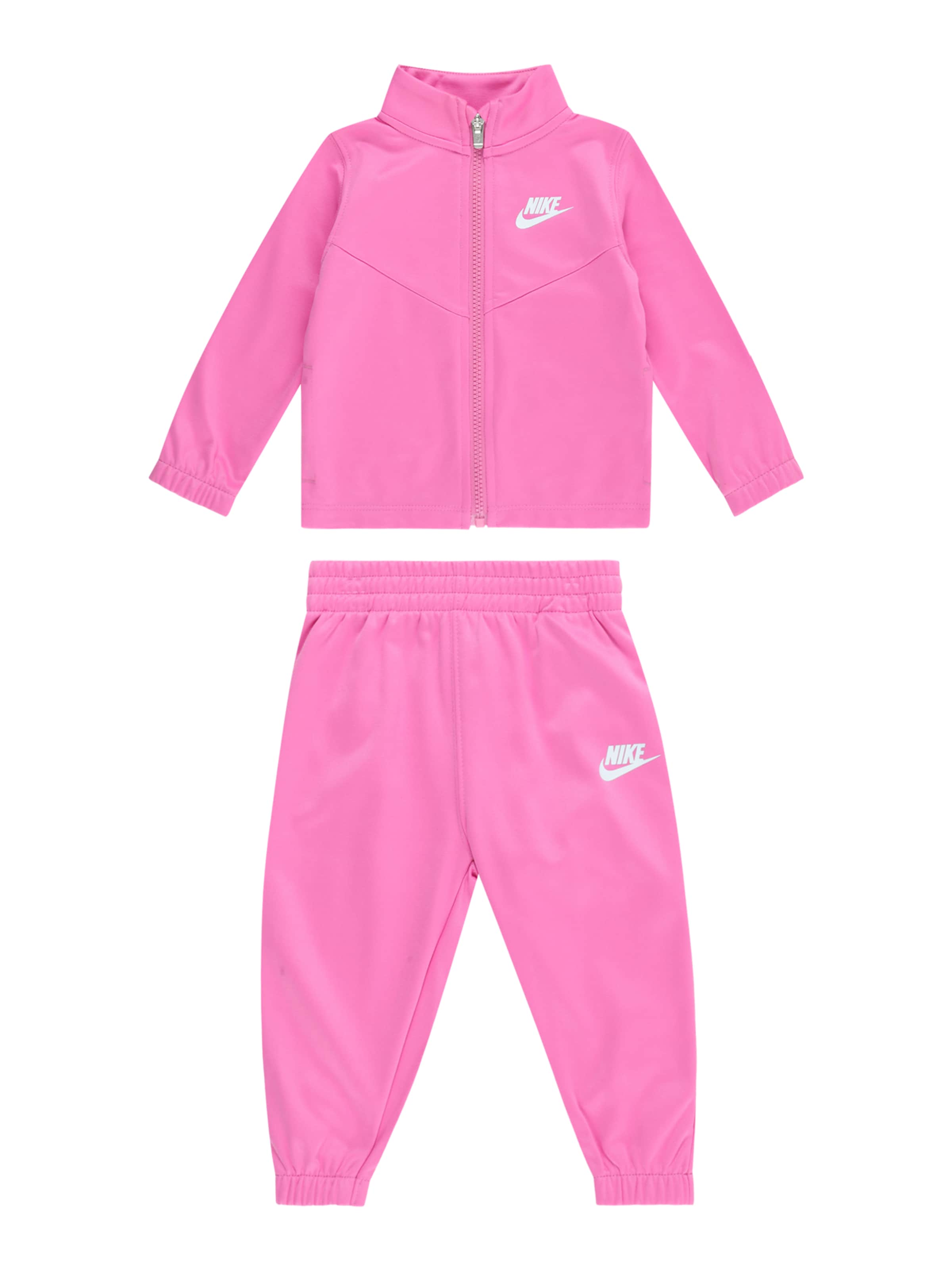 Nike Sportswear Φόρμα τρεξίματος σε ροζ: μπροστά