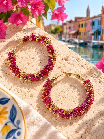 Alster Herz Earrings '"Burano"' in Mixed colours