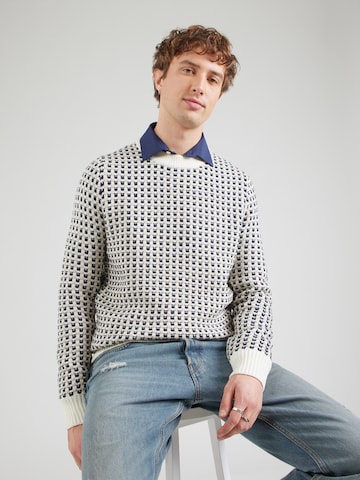 Only & Sons Sweater 'ONSMUSA' in Beige: front