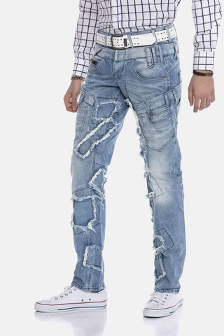 CIPO & BAXX Slimfit Jeans 'DENIM' in Blau