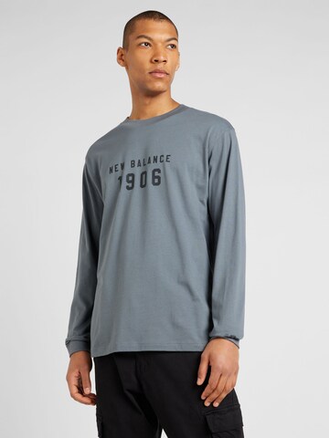 new balance - Camiseta 'Essentials' en gris: frente