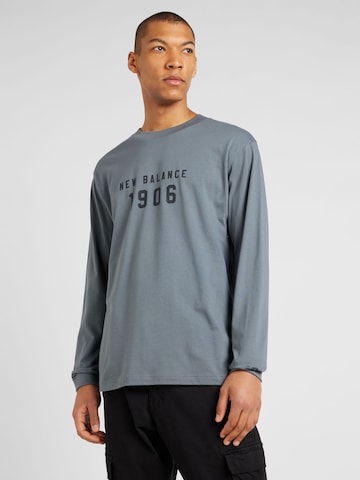 new balance Shirt 'Essentials' in Grey: front