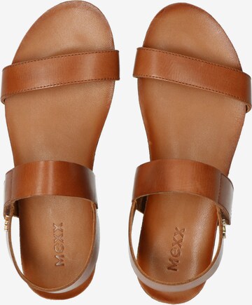 MEXX Sandal 'GROOVE' i brun