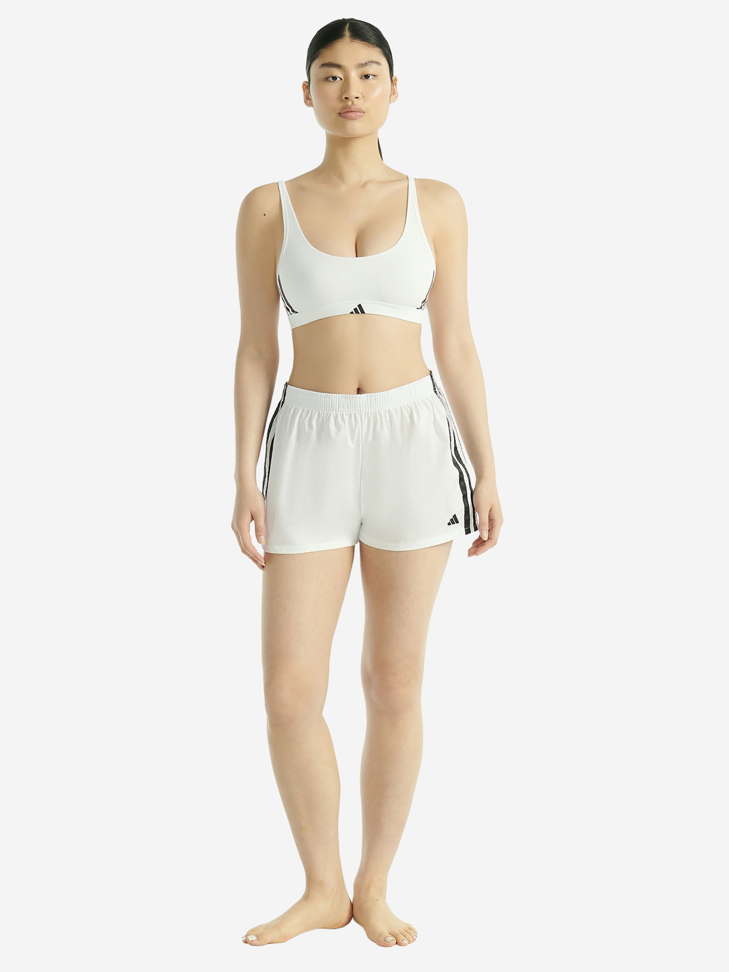 ADIDAS SPORTSWEAR Loose fit Trousers ' Woven Boxer - Sport Active Essentials ' in White