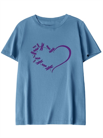 GORHEY Shirt in Blau: Vorderseite