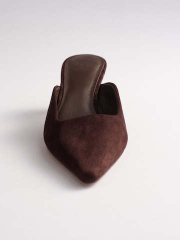 Mule The Set en marron