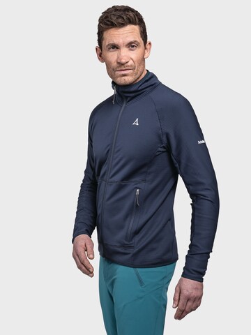Schöffel Funktionele fleece-jas 'Cascata' in Blauw