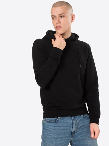 INDICODE JEANS - Sweatshirt 'Wilkins' em preto: frente