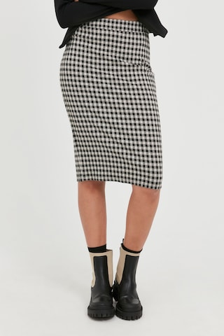 ICHI Skirt 'KATE' in Black: front