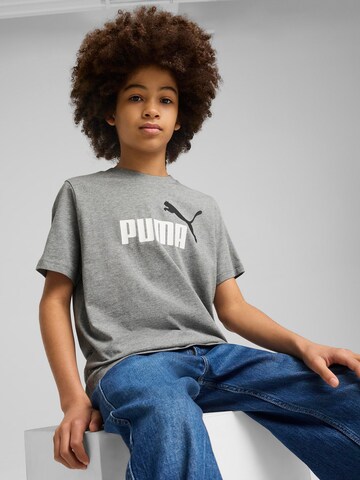 PUMA Μπλουζάκι 'Essentials No.1' σε γκρι: μπροστά