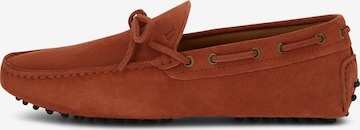sarkans Boggi Milano Mokasīni 'Wind': no priekšpuses