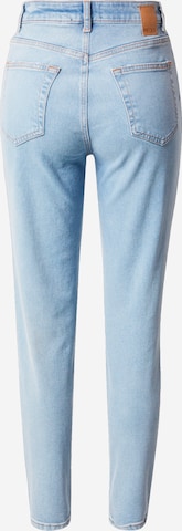 PIECES Tapered Jeans 'Leah' in Blau