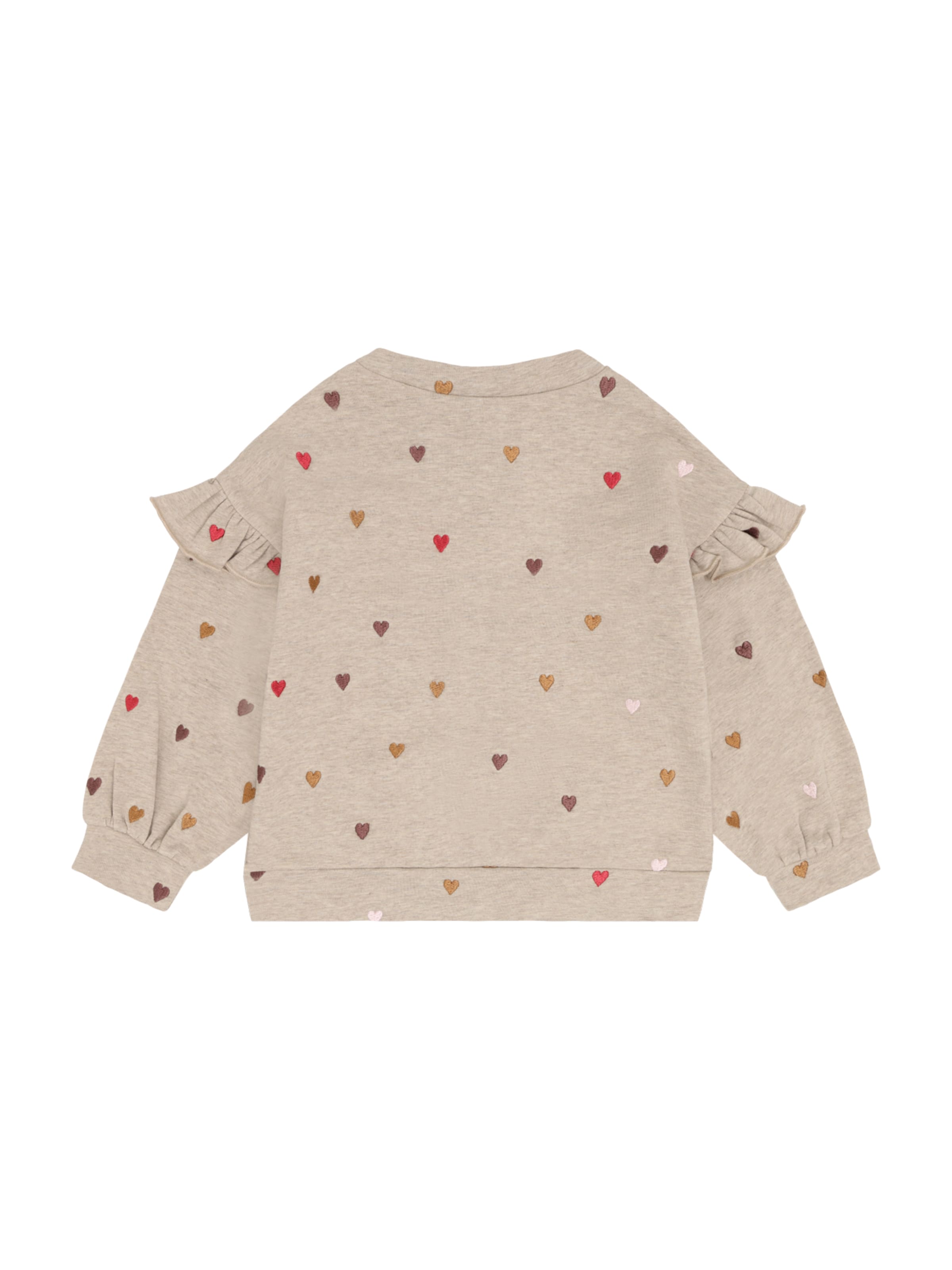 Sweat-shirt 'Sicillia  Heartbeat' Hust & Claire en beige