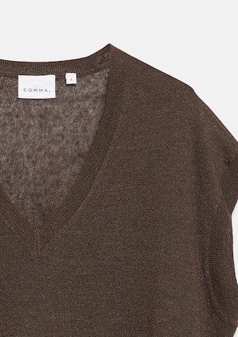 Pull-over COMMA en marron