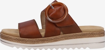 REMONTE Mule 'Basic' in Brown: front