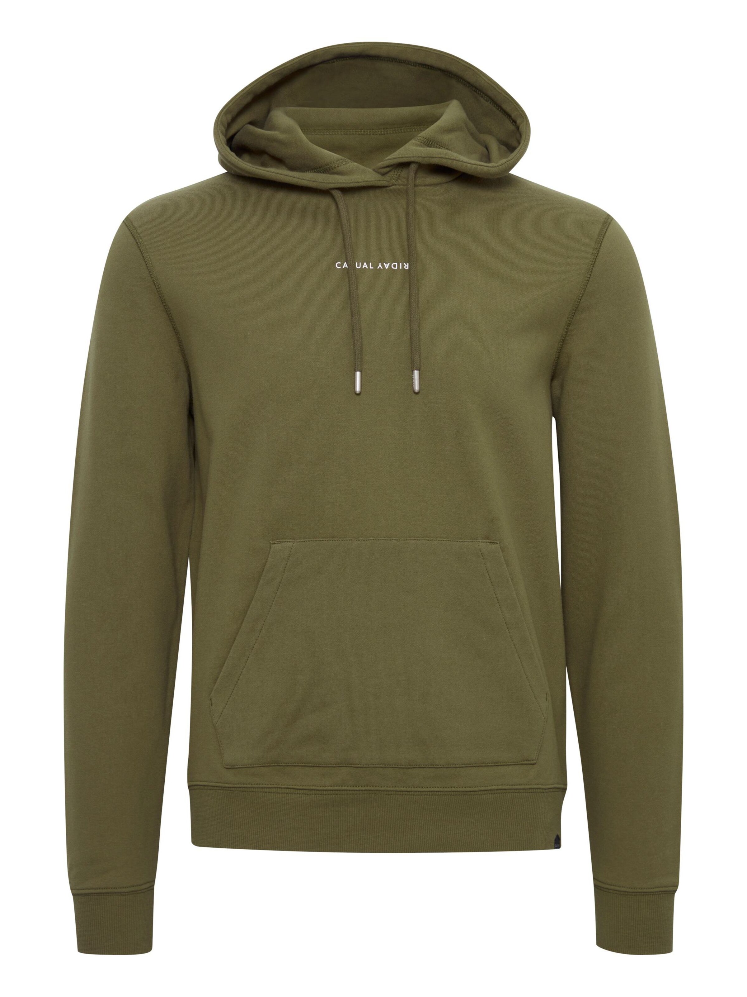 Casual Friday - Sweatshirt 'Sinius' em verde: frente