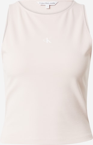 Calvin Klein Jeans - Top 'ARCHIVAL MILANO' en rosa: frente