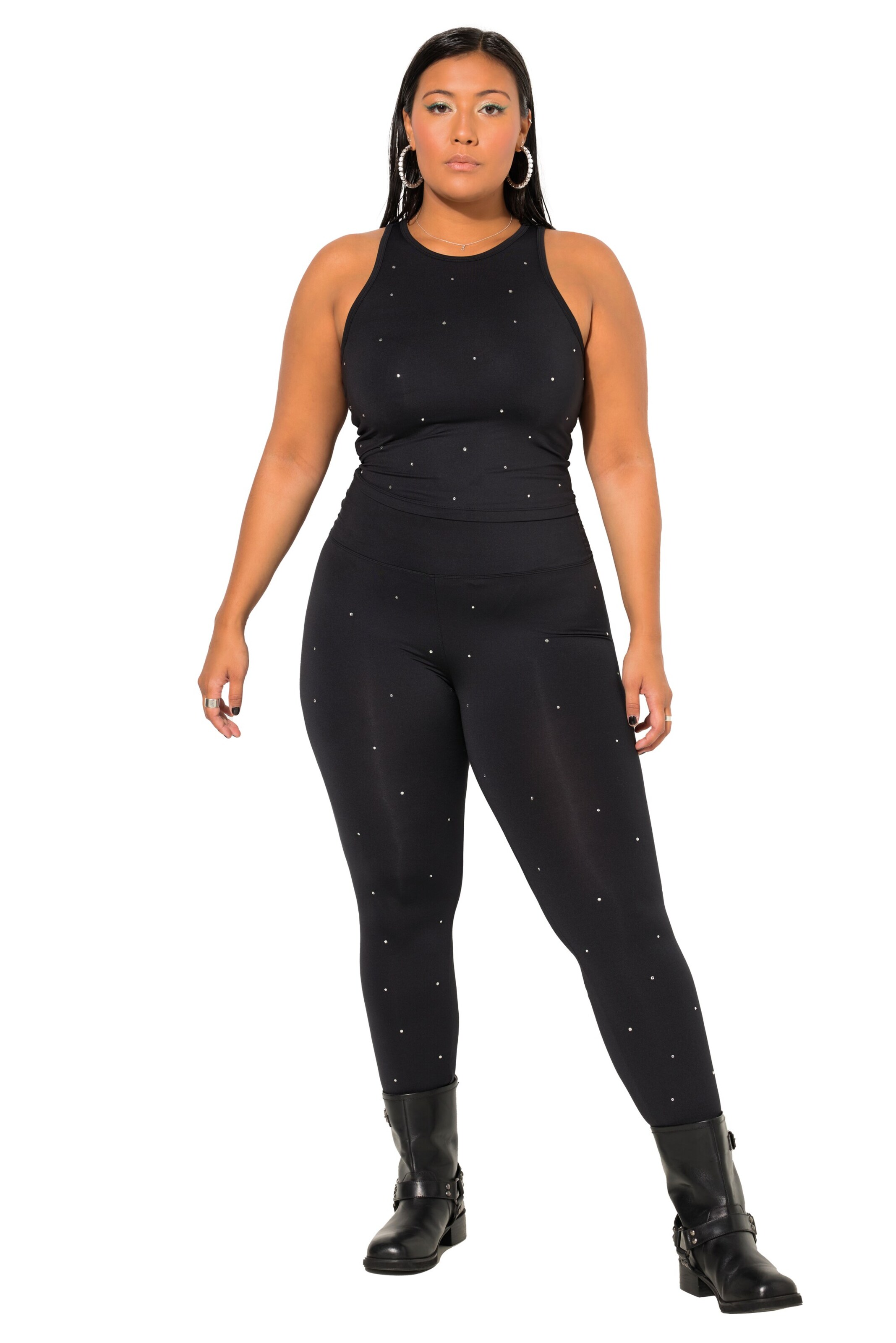 Studio Untold Skinny Trousers in Black