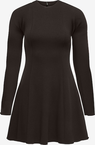 Robe 'KENYA' ONLY en marron : devant
