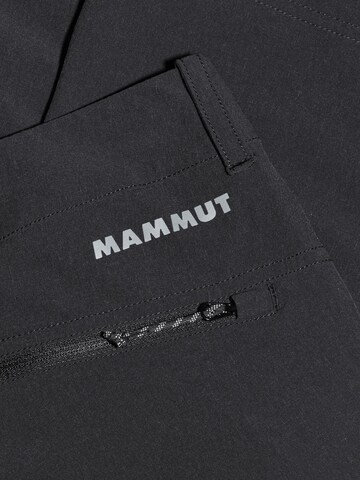 MAMMUT Regular Outdoor Pants in Black