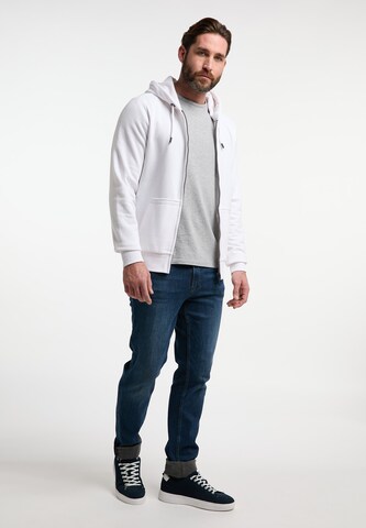 DreiMaster Maritim Sweatvest 'Kilata' in Wit