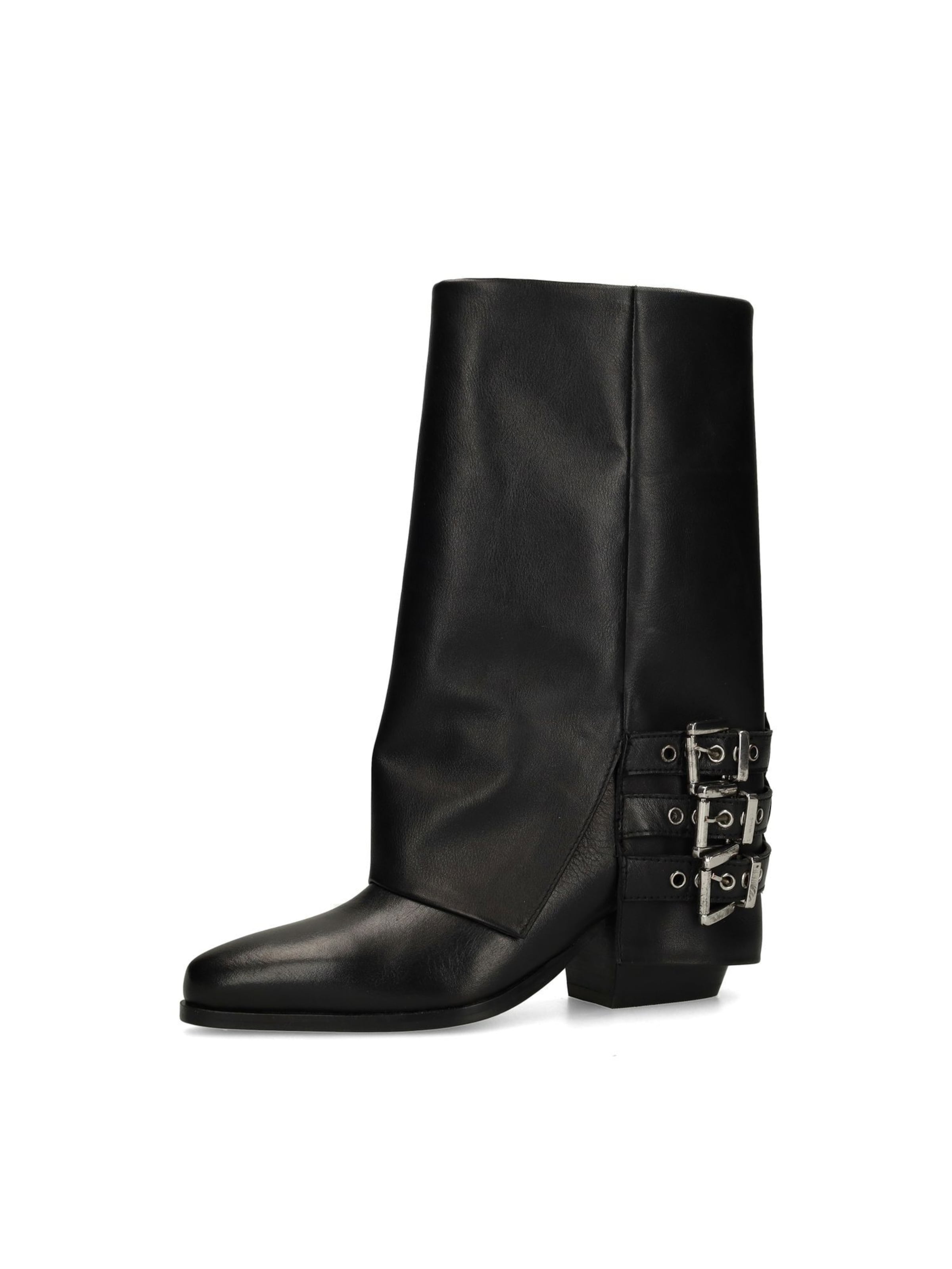 SACHA Boots 'Niedrig' in Zwart: voorkant