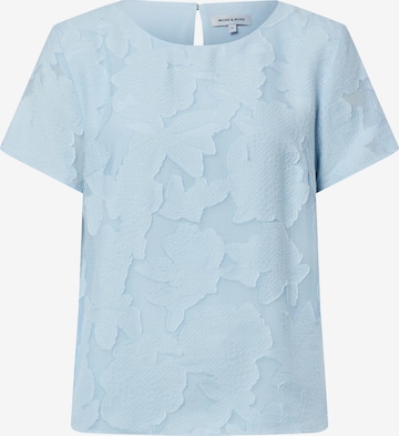 Chemisier MORE & MORE en bleu : devant