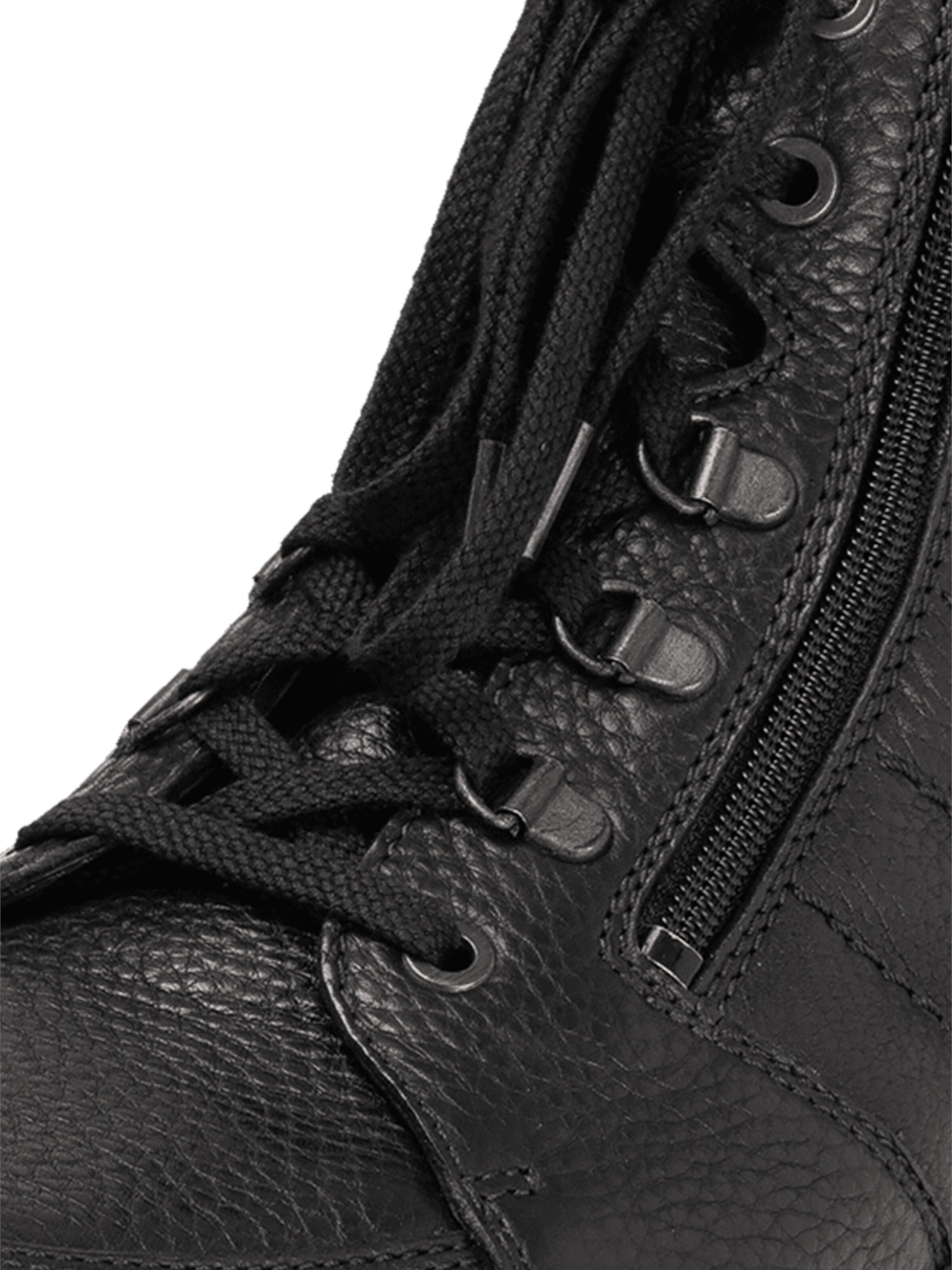 VITAFORM Schnürboots in Schwarz