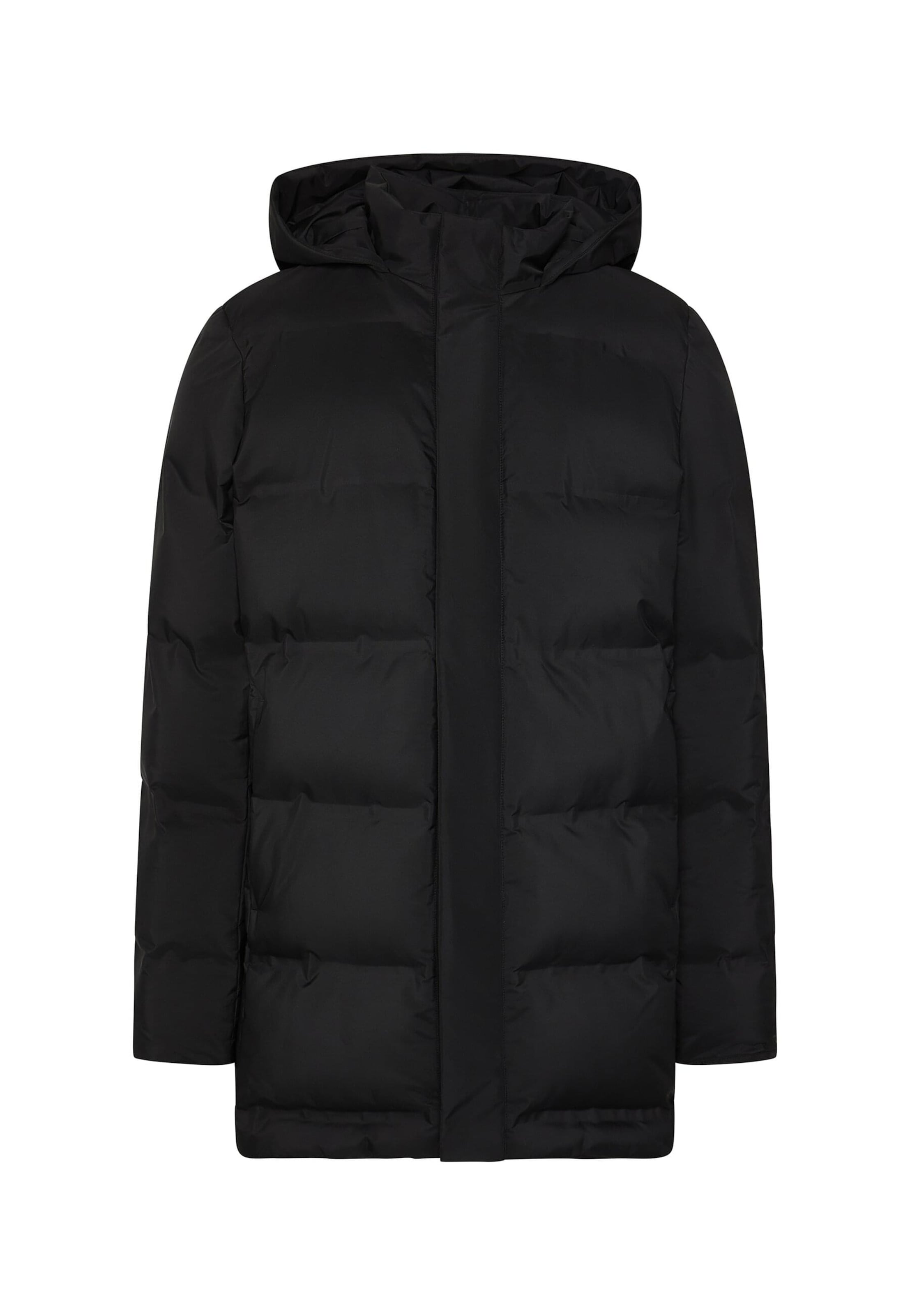 Born Living Yoga Winter jacket 'Saiko' in Black: front