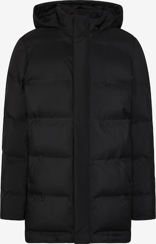 Born Living Yoga Tussenparka 'Saiko' in Zwart: voorkant