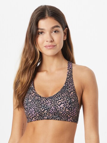 Bustier Soutien-gorge de sport 'HEART INTO IT' ROXY en gris : devant