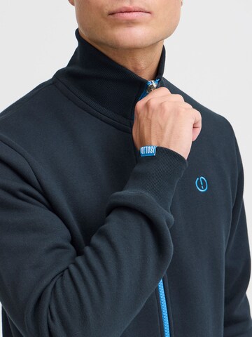 !Solid Sweatvest 'Benn' in Blauw