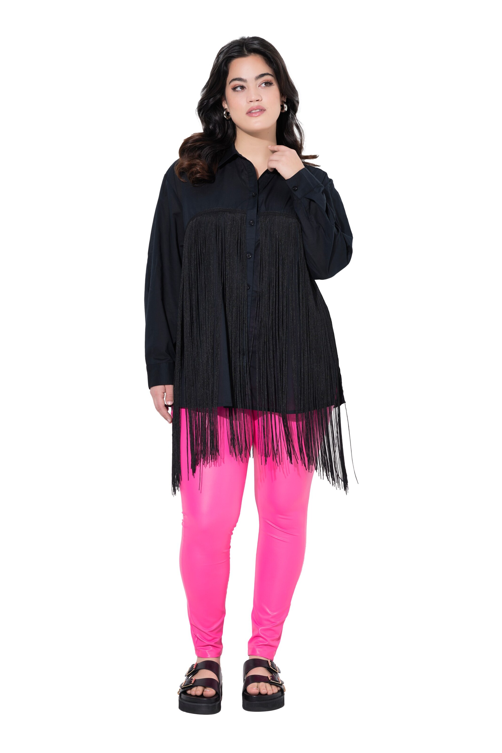 Angel of Style Bluse in Schwarz