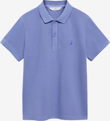 MANGO KIDS Shirt 'JAVIER6' in Blue: front